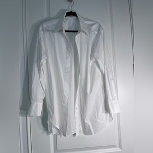 Dorothee Schumacher White Point Collar Button Down Shirt